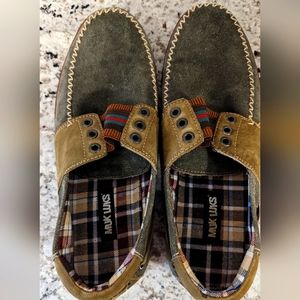 Muk Luks men's loafers, size 10